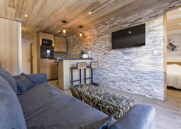 شقة فندقية Le Domaine Du Jardin Alpin - 1850 كورشوفيل